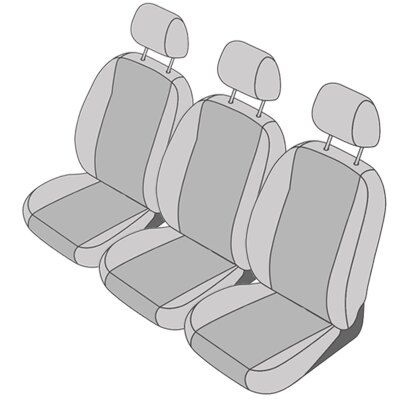 Ford Focus C-Max Sitzbezüge für die Rücksitze, 159,98 €