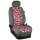 Automobilstoffe Meterware :: HS28T. Hawaii rot / Stoff grau (15% Aufpreis)